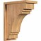 Ekena Millwork Pescadero Smooth Corbel w/Backplate, Western Red Cedar, 7 1/2"W x 14"D x 18"H COR08X14X18PEC01SWR - alternate 1
